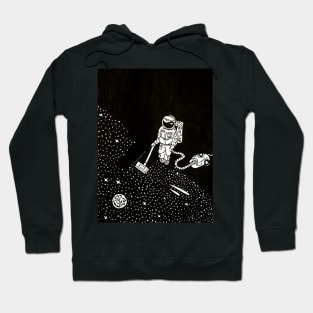 Astronaut in Space Hoodie